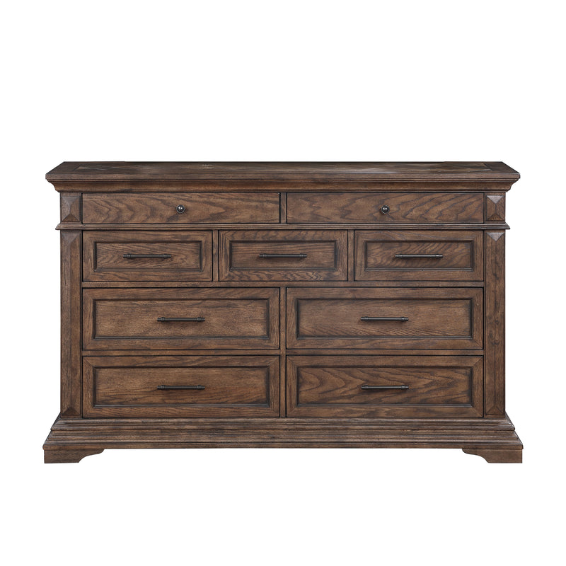 New Classic Furniture Mar Vista Walnut Dresser