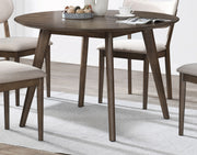 New Classic Furniture Rex Walnut 48 Inch Round Dining Table