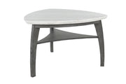 Global Furniture D8192 Light Grey Triangle Bar Table