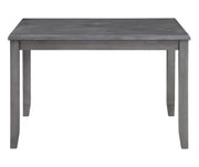 New Classic Furniture Gia Gray 48 Inch Rectangle 5pc Dining Set