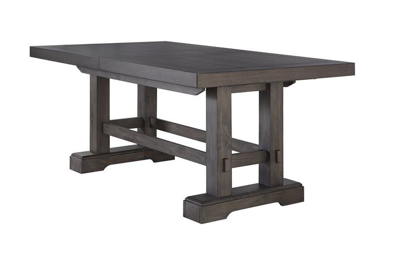 Steve Silver Napa Dusty Espresso Brown 9pc Dining Set