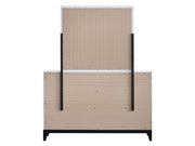 Glory Furniture Glasgow Gray Dresser and Mirror