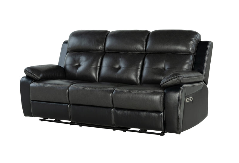 Global Furniture U5050 Black 2pc Living Room Set