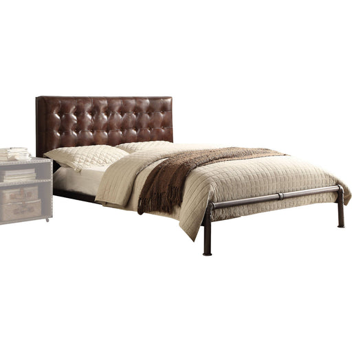 Acme Furniture Brancaster Vintage Brown 2pc Bedroom Set With Queen Bed
