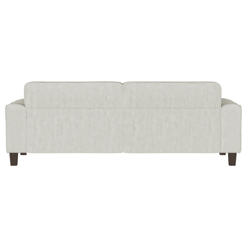 Coaster Furniture Deerhurst Greige Beige Grey Tufted Sofa
