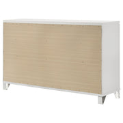 Coaster Furniture Marmore White 9 Drawer Dresser