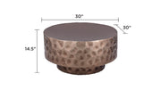 Galaxy Home 90 Gold 3pc Coffee Table Set