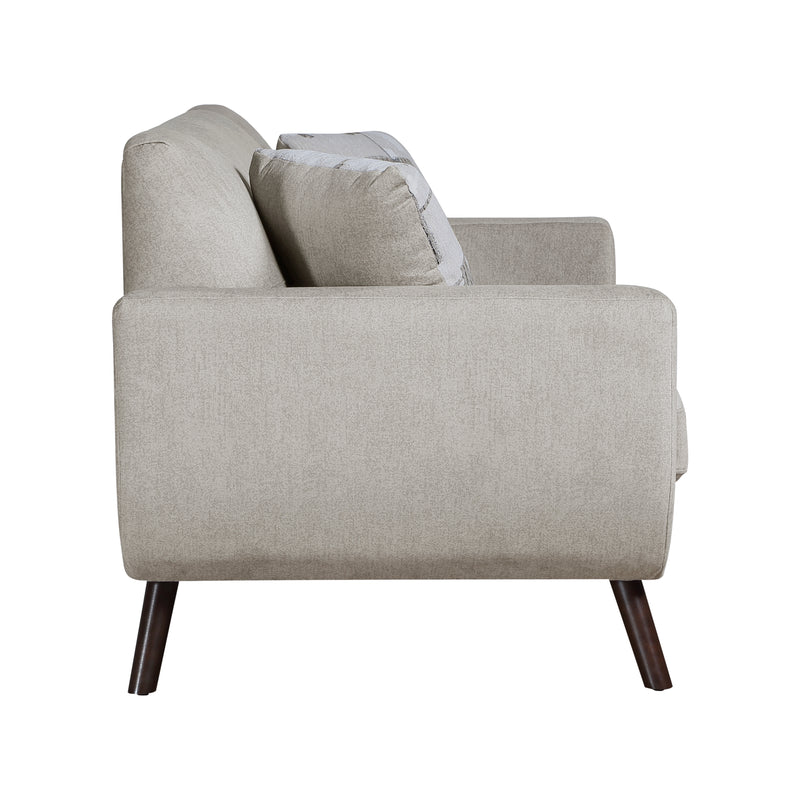 Home Elegance Janne Brown Love Seat
