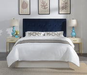 Steve Silver Regina Navy Blue Queen Headboard