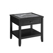Steve Silver Garvine Black Gray End Table