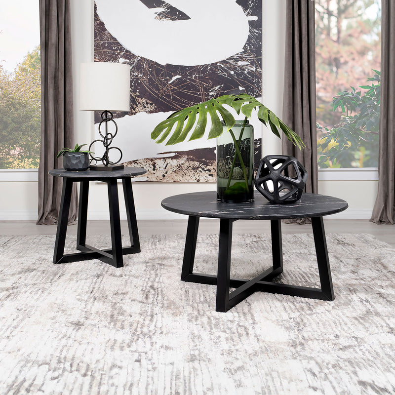Coaster Furniture Skylark Black Coffee Table