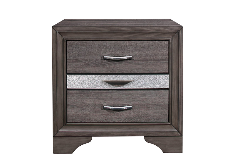 Global Furniture Seville Grey Night Stand