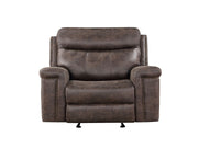 New Classic Furniture Quade Mocha Power Glider Recliner