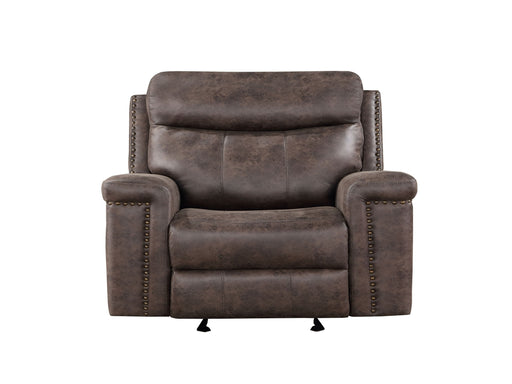 New Classic Furniture Quade Mocha Power Glider Recliner