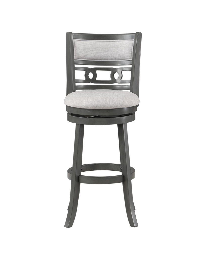 New Classic Furniture Gia Gray Swivel Counter Height Stool