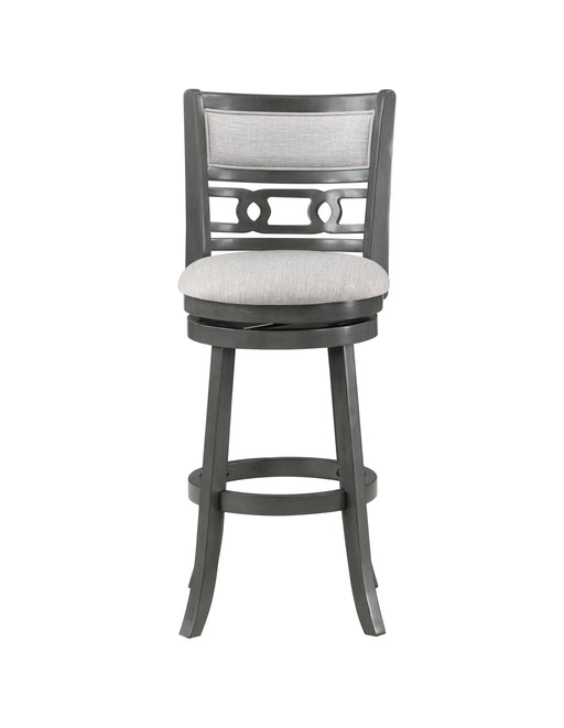 New Classic Furniture Gia Gray Swivel Counter Height Stool