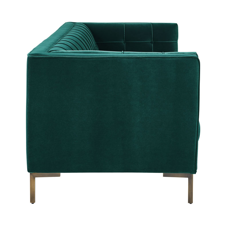 Steve Silver Isaac Emerald Green Sofa