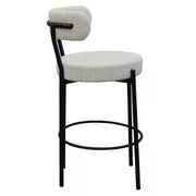 Steve Silver Maya White 30 Inch Bar Stool