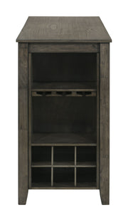 New Classic Furniture Churon Dark Gray 3pc Gathering Bar Table Set