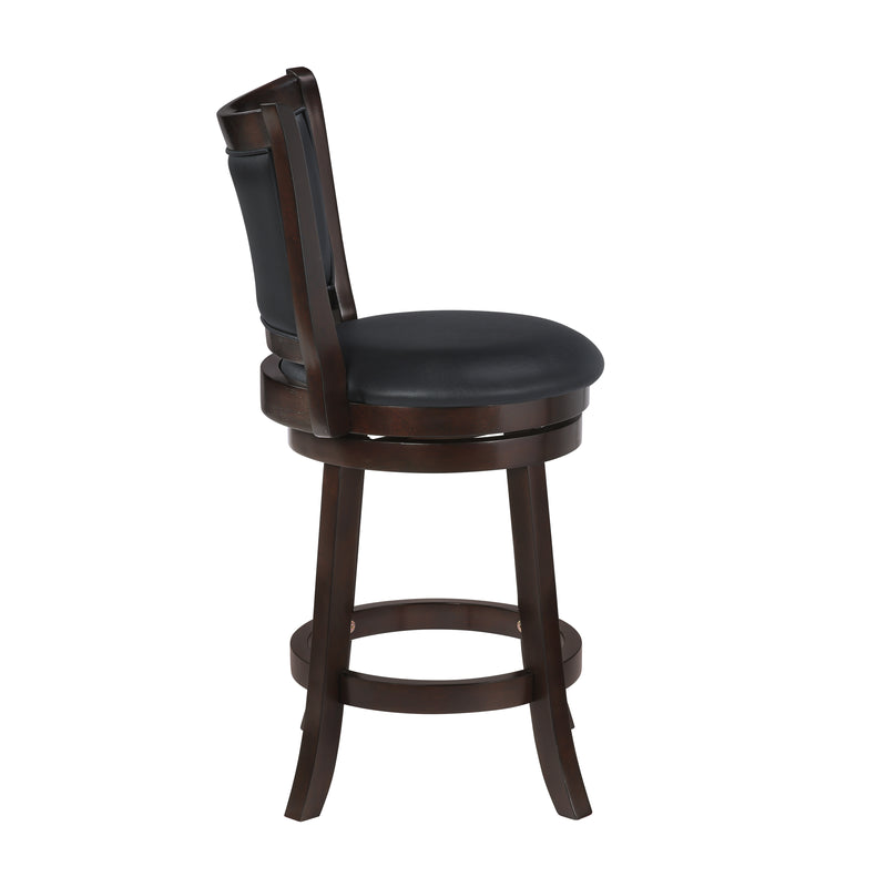 New Classic Furniture Bristol Brown 24 Inch Counter Height Stool