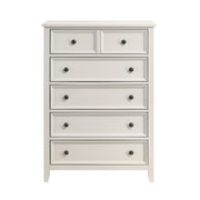 Home Elegance Donahue White Chest