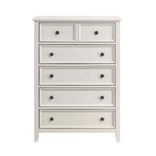 Home Elegance Donahue White Chest
