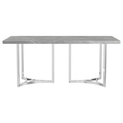 Coaster Furniture Sterling Grey Rectangular Dining Table