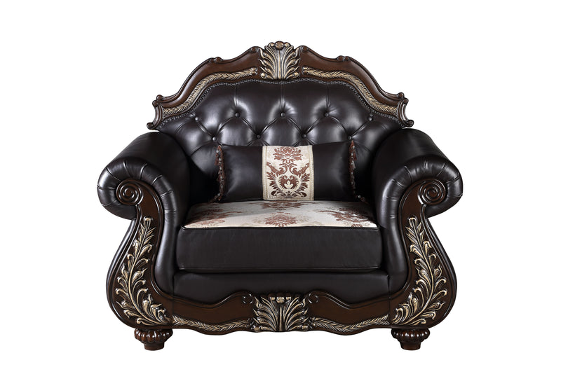 New Classic Furniture Maximus Brown Chair