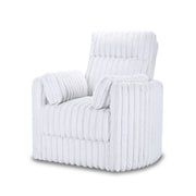 New Classic Furniture Embrace White Swivel Accent Chair