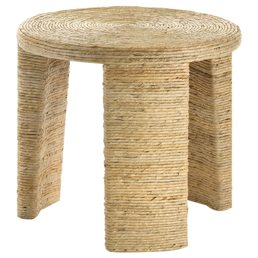 Coaster Furniture Artina Natural Brown Round End Table