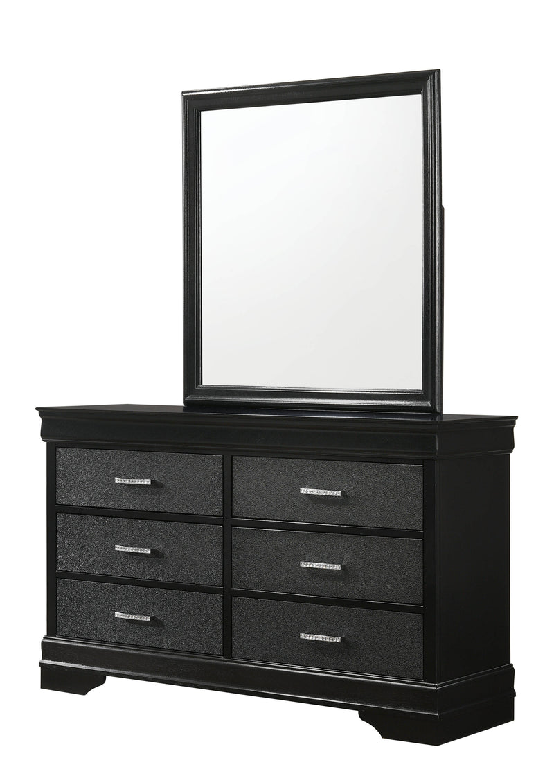 Crown Mark Amalia Black Dresser