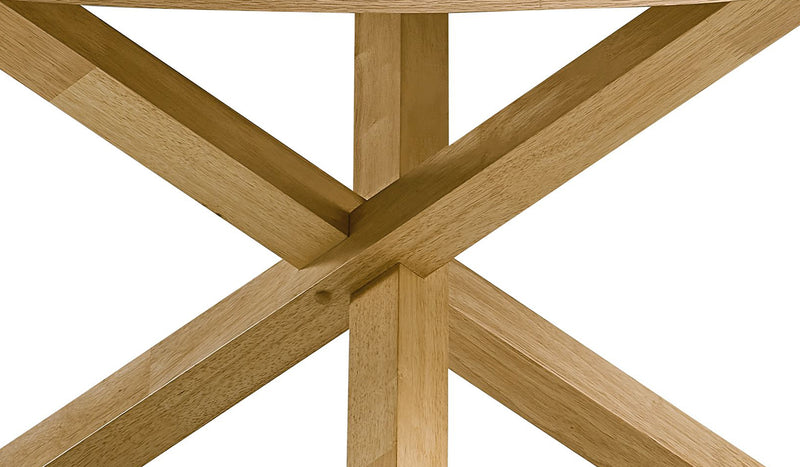 Acme Furniture Kasem Oak Round Dining Table