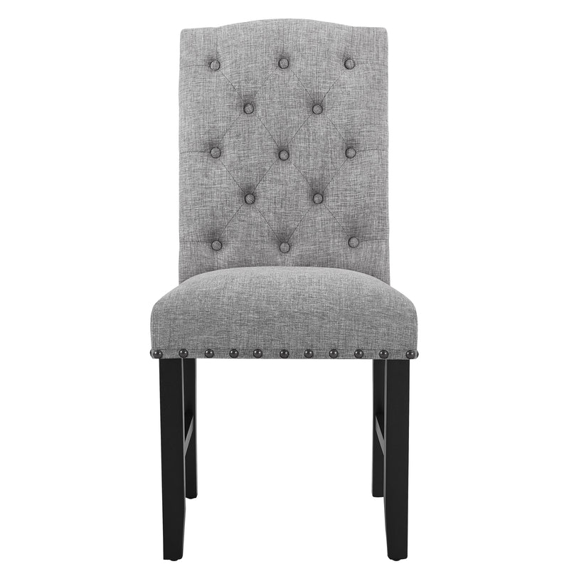 New Classic Furniture Daphne Gray 5pc 60 Inch Dining Set