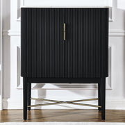 Steve Silver Vida Black WIne Cabinet