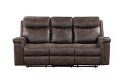 New Classic Furniture Quade Mocha 3pc Living Room Set