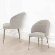 2 Acme Furniture Cora White Side Chairs