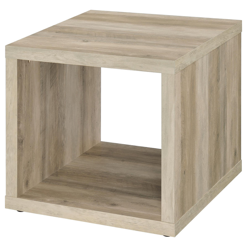 Coaster Furniture Frisco Distressed Pine Brown End Table