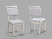 2 Crown Mark Blanche Side Chairs