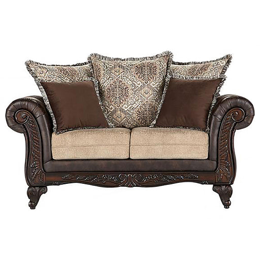 Coaster Furniture Elmbrook Brown 3pc Living Room Set