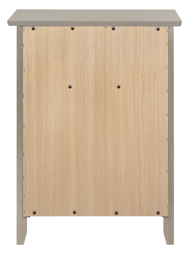 Glory Furniture Izzy Oak 1 Drawer 1 Door Nightstand