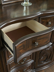 Steve Silver Royale Brown Cherry Dresser