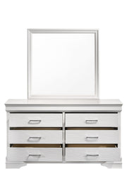 Galaxy Home Brooklyn Gray Dresser and Mirror