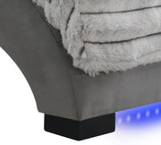 Global Furniture Dominic Mink Chaise with USB