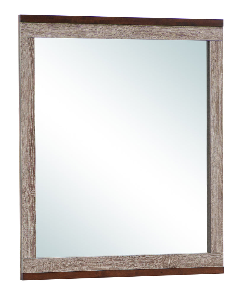Glory Furniture Magnolia Gray Brown Mirror