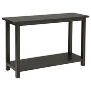 Coaster Furniture Payne Distressed Java Black Entryway Sofa Table