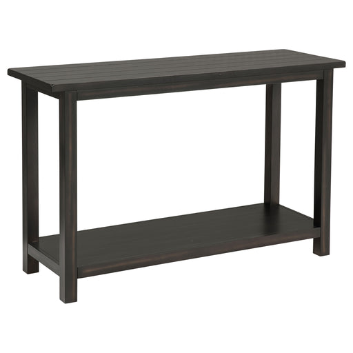 Coaster Furniture Payne Distressed Java Black Entryway Sofa Table