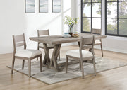 Coaster Furniture Cornelia Coastal Grey 5pc Dining Room Set