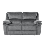 Home Elegance Muirfield Gray 3pc Living Room Set