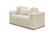 Glory Furniture Talia Black Loveseat