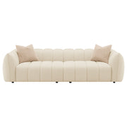 Coaster Furniture Winchester Sand Pebble Beige Extra Long Sofa